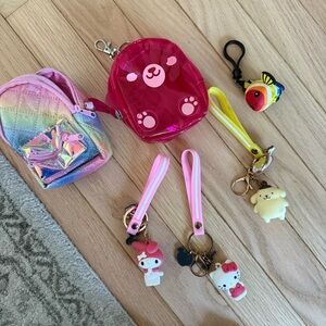 Keychain bundle! Sanrio, Disney and more!